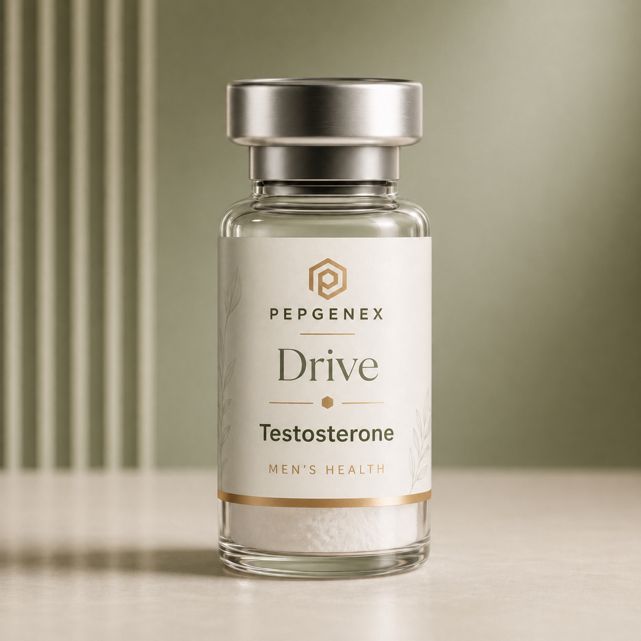Testosterone Replacement Therapy (TRT) vial